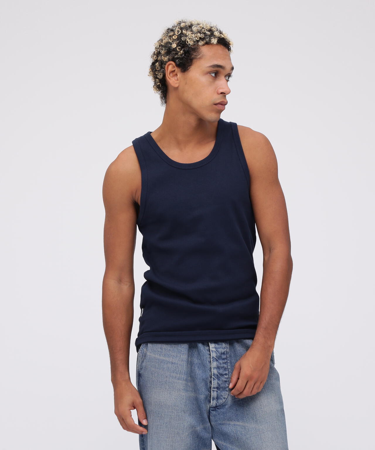 《DAILY/デイリー》RIB TANK TOP/リブ タンクトップ  デイリーウェア