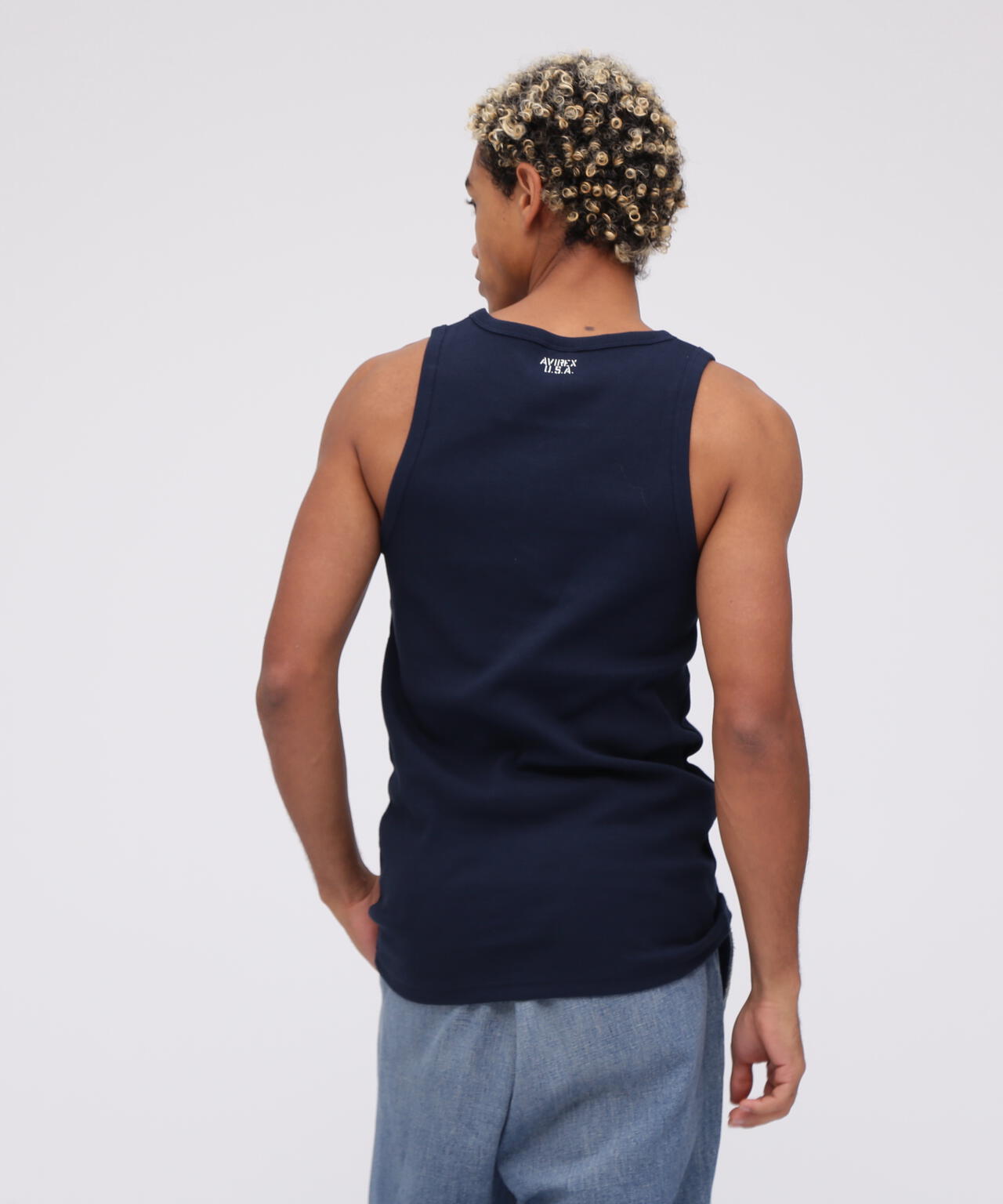 《DAILY/デイリー》RIB TANK TOP/リブ タンクトップ  デイリーウェア