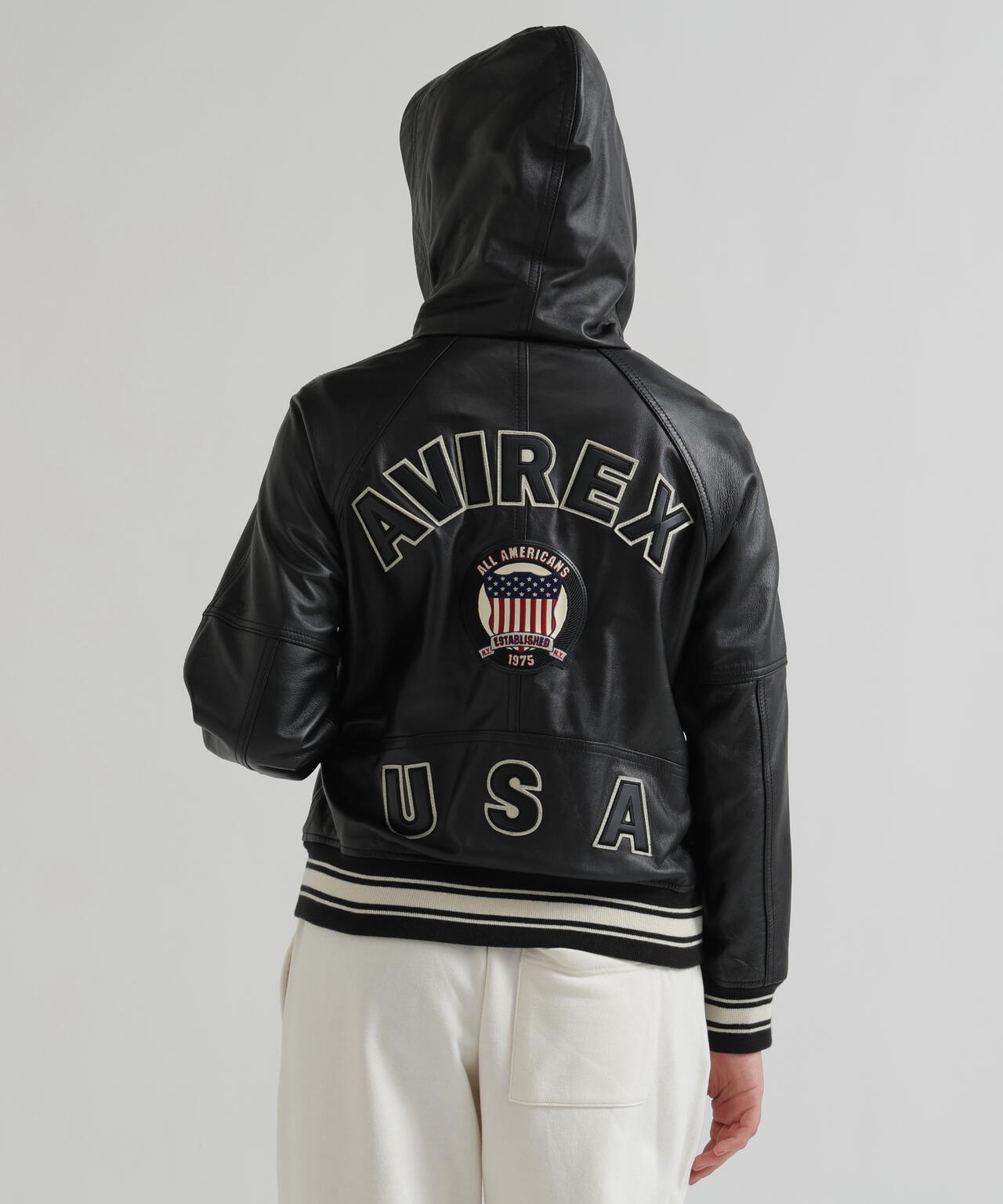 《WOMAN》SIGNATURE HOODED LEATHER