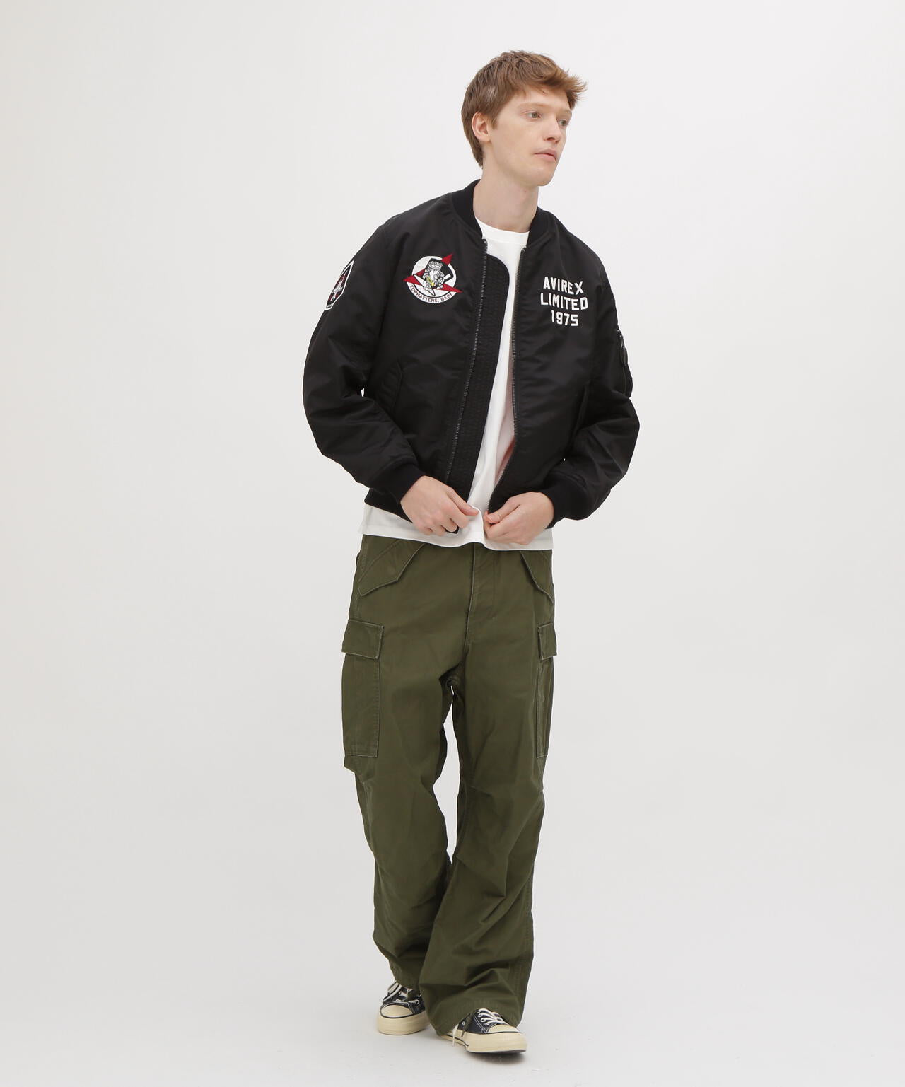 《WEB&DEPOT限定》LIGHT MA-1 TOPHATTERS