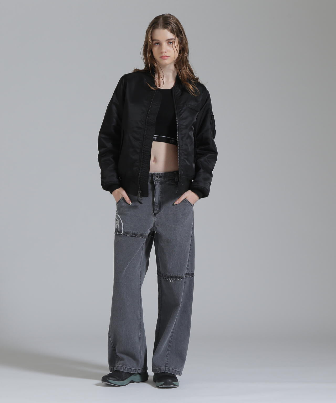 《WOMAN/50th Anniversary》MA-1 SIGNATURE BIG LOGO/MA-1 シグネチャービッグロゴ