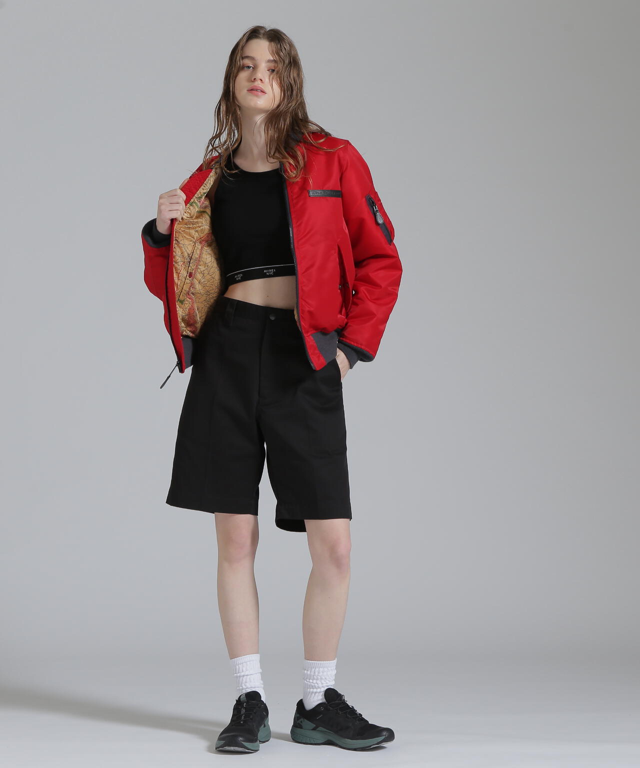 《WOMAN/50th Anniversary》MA-1 SIGNATURE BIG LOGO/MA-1 シグネチャービッグロゴ