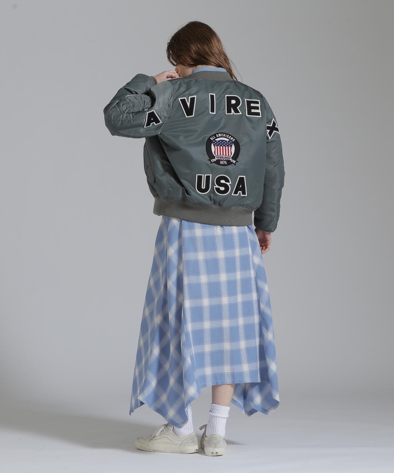 《WOMAN/50th Anniversary》MA-1 SIGNATURE BIG LOGO/MA-1 シグネチャービッグロゴ