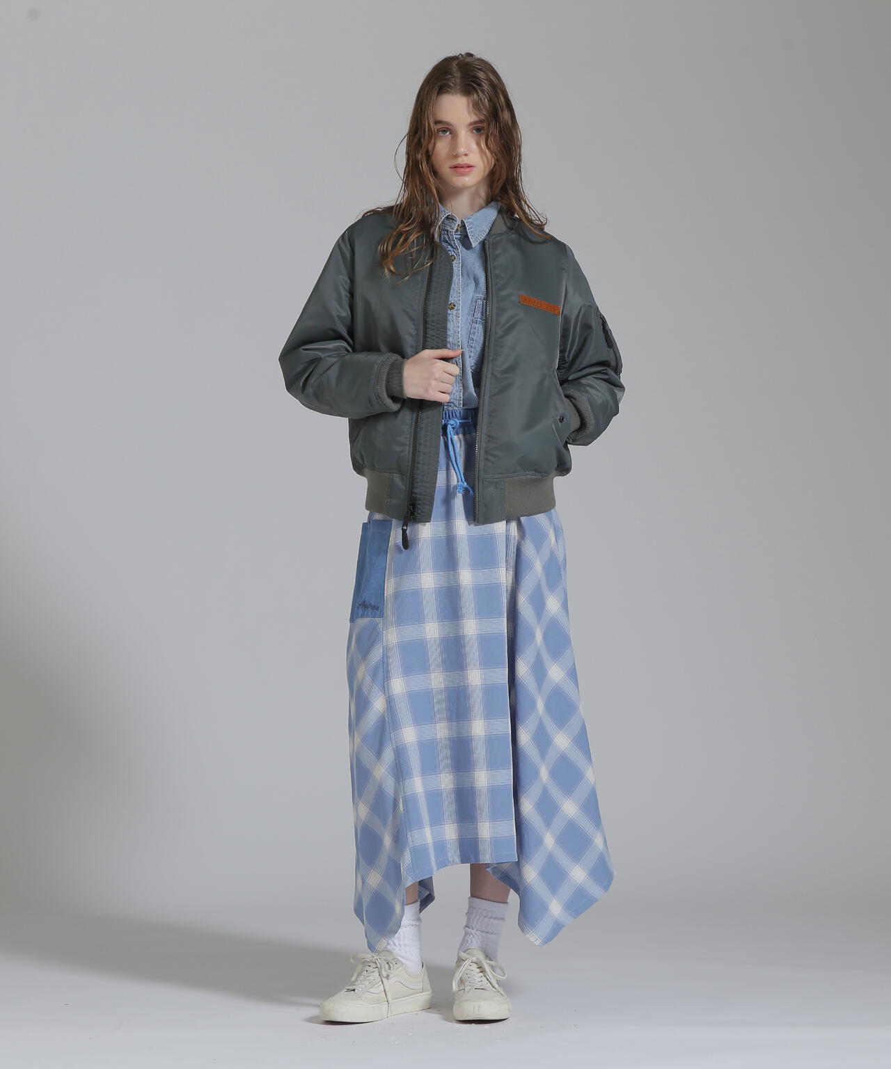 《WOMAN/50th Anniversary》MA-1 SIGNATURE BIG LOGO/MA-1 シグネチャービッグロゴ