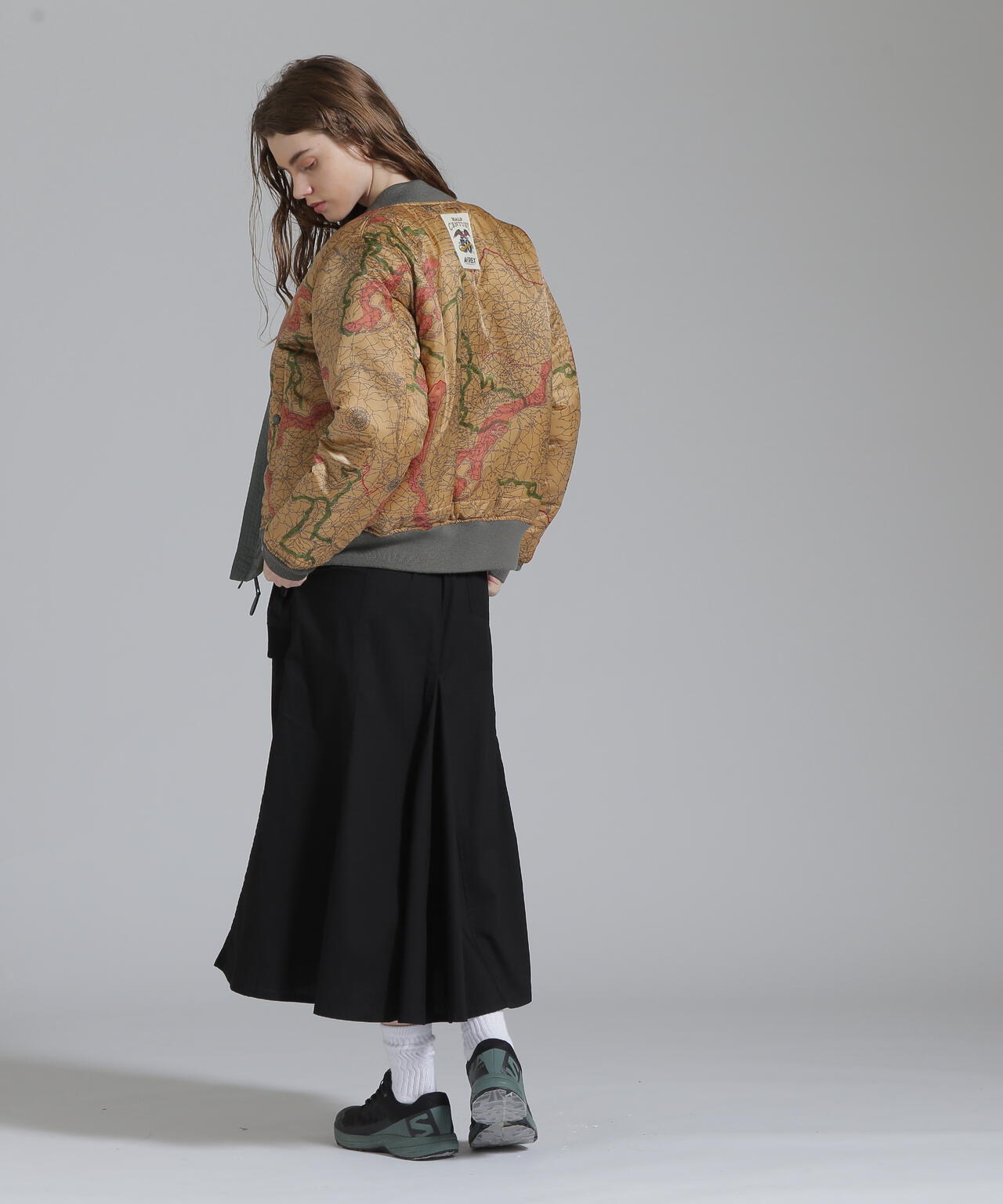 《WOMAN/50th Anniversary》MA-1 SIGNATURE BIG LOGO/MA-1 シグネチャービッグロゴ