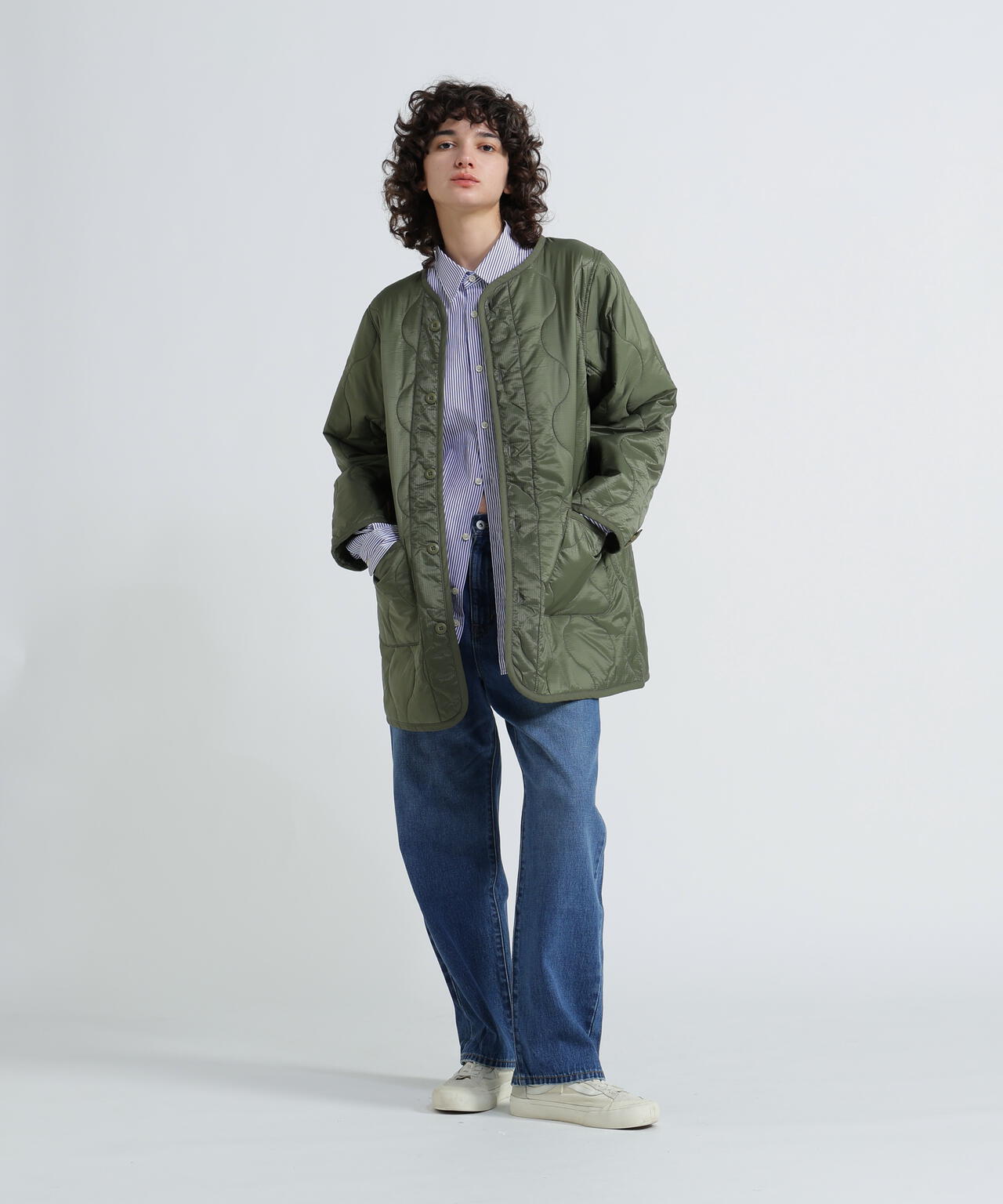 《WOMAN》QUILTING LINER JACKET