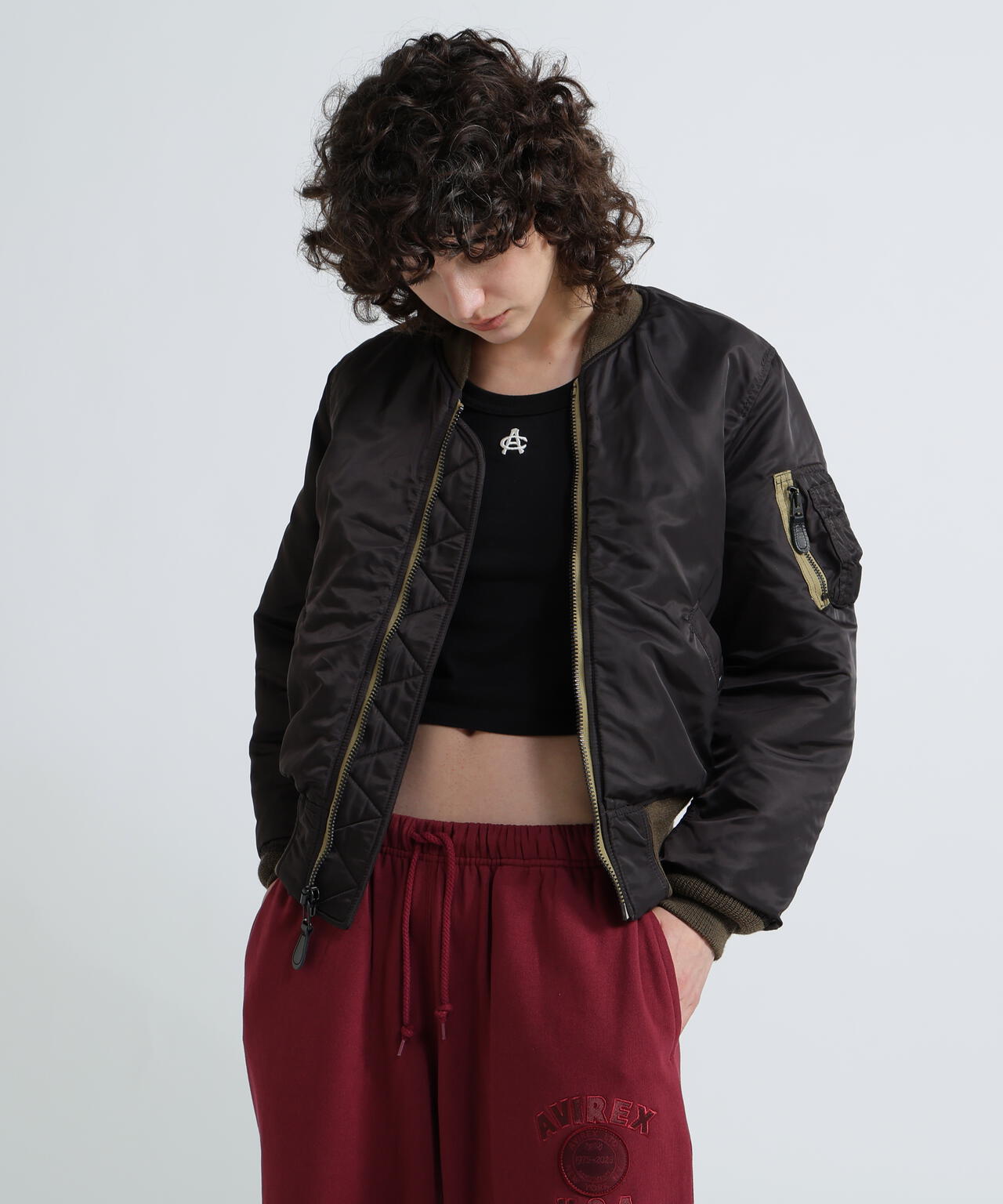 《WOMAN/直営店限定》MA-1 HERITAGE MODIFIDE COLOR/MA-1ヘリテージ モディファイカラー