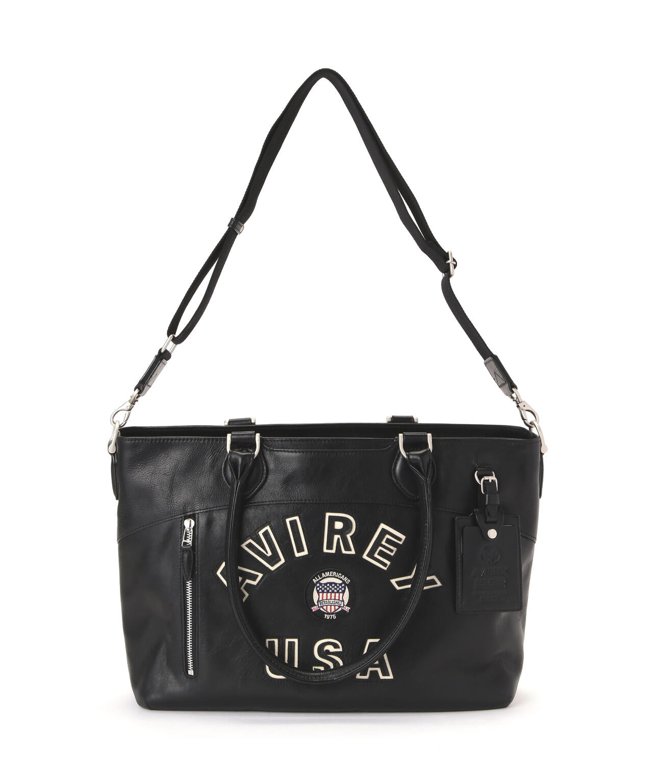 VARSITY LEAHER 2WAY TOTE BAG / AVX5627