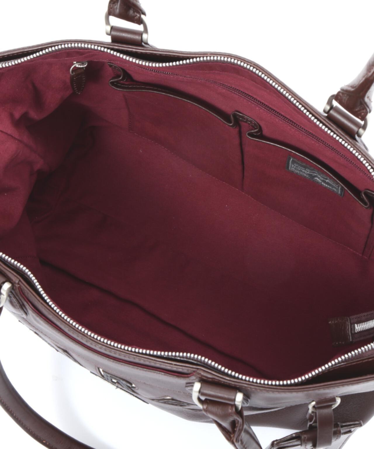 VARSITY LEAHER 2WAY TOTE BAG / AVX5627