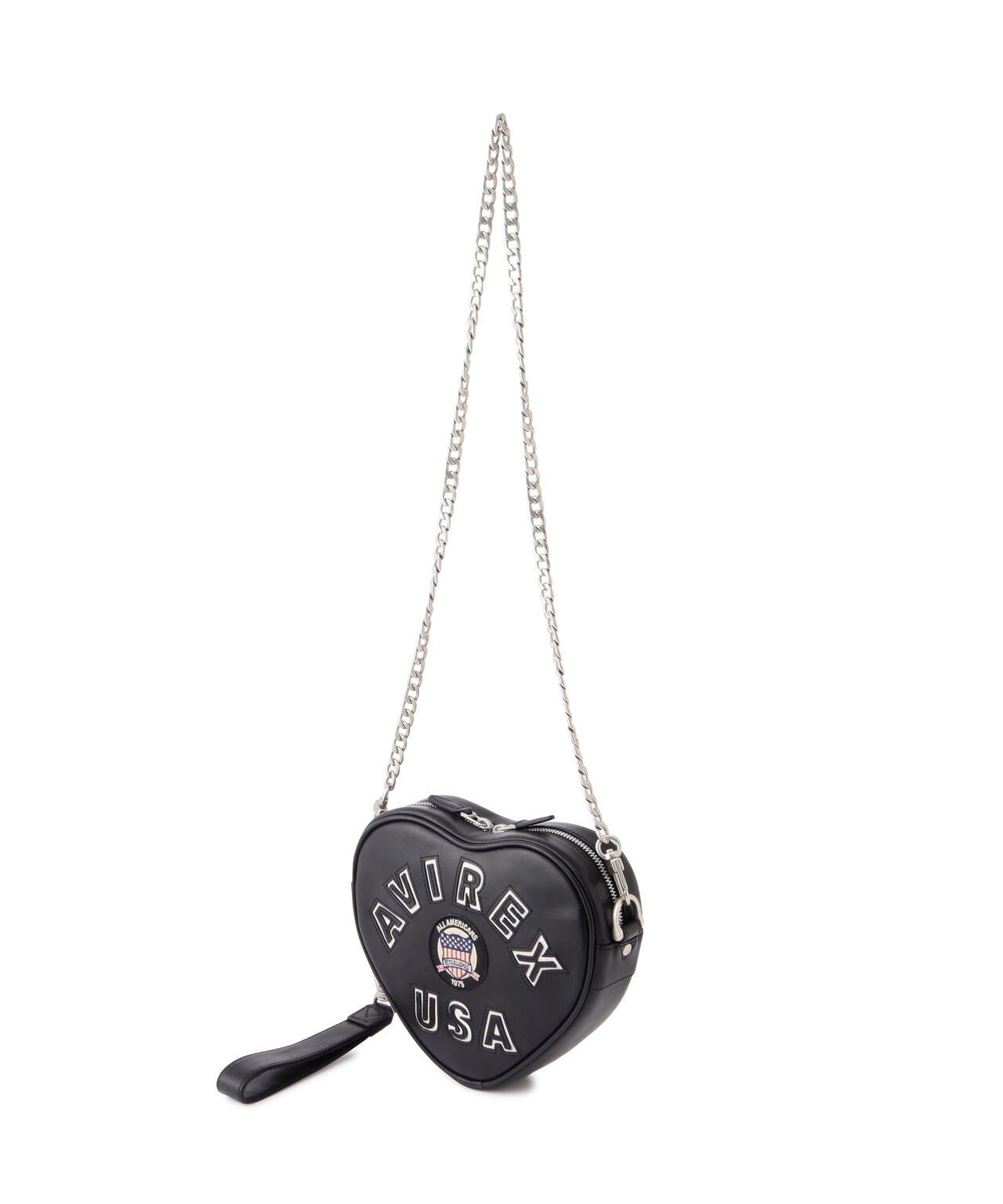《直営店限定》VARSITY HEART CHAIN BAG/バーシティーハートチェーンバッグ