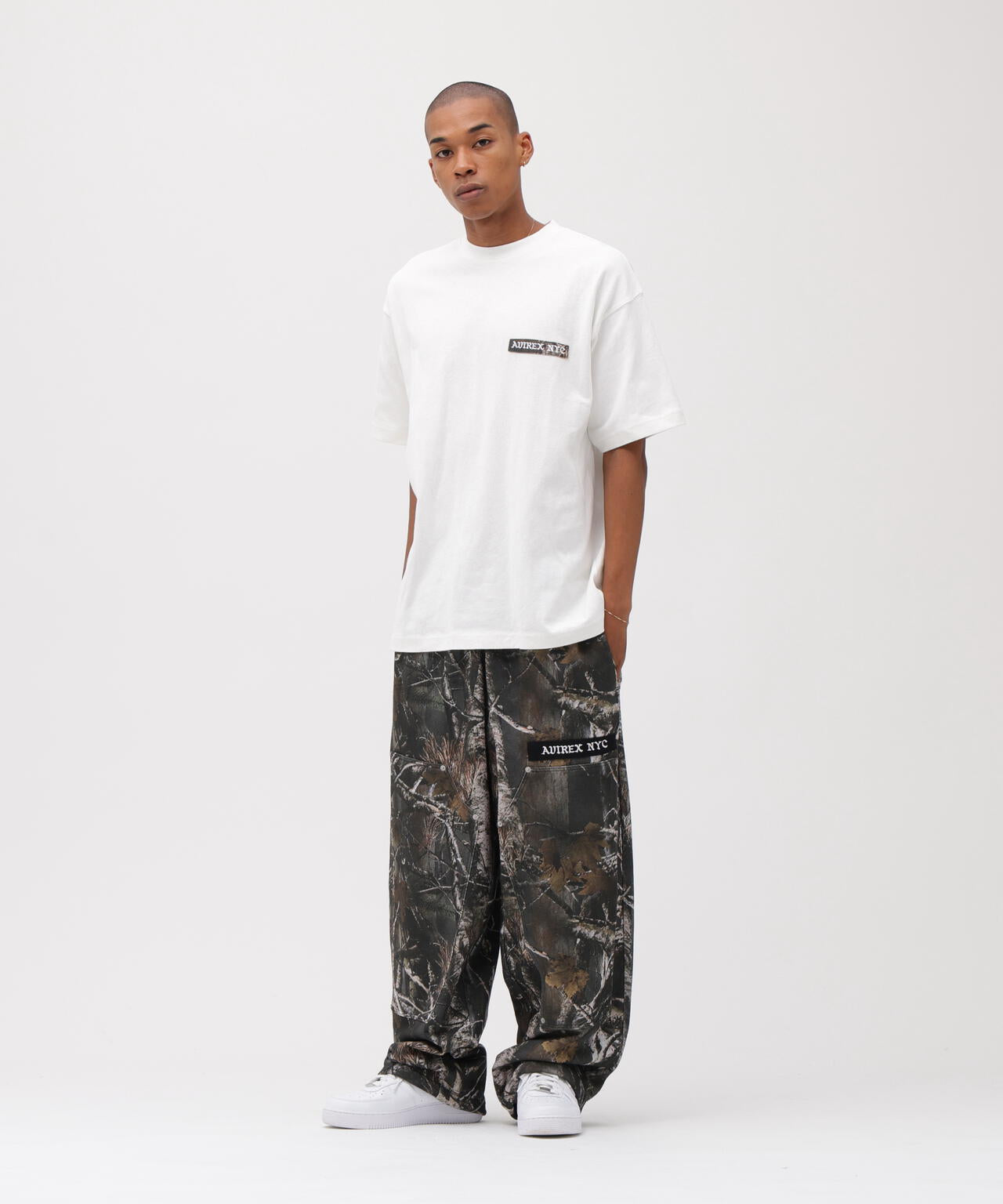 SWEAT PAINTER PANTS ”REAL TREE CAMO”