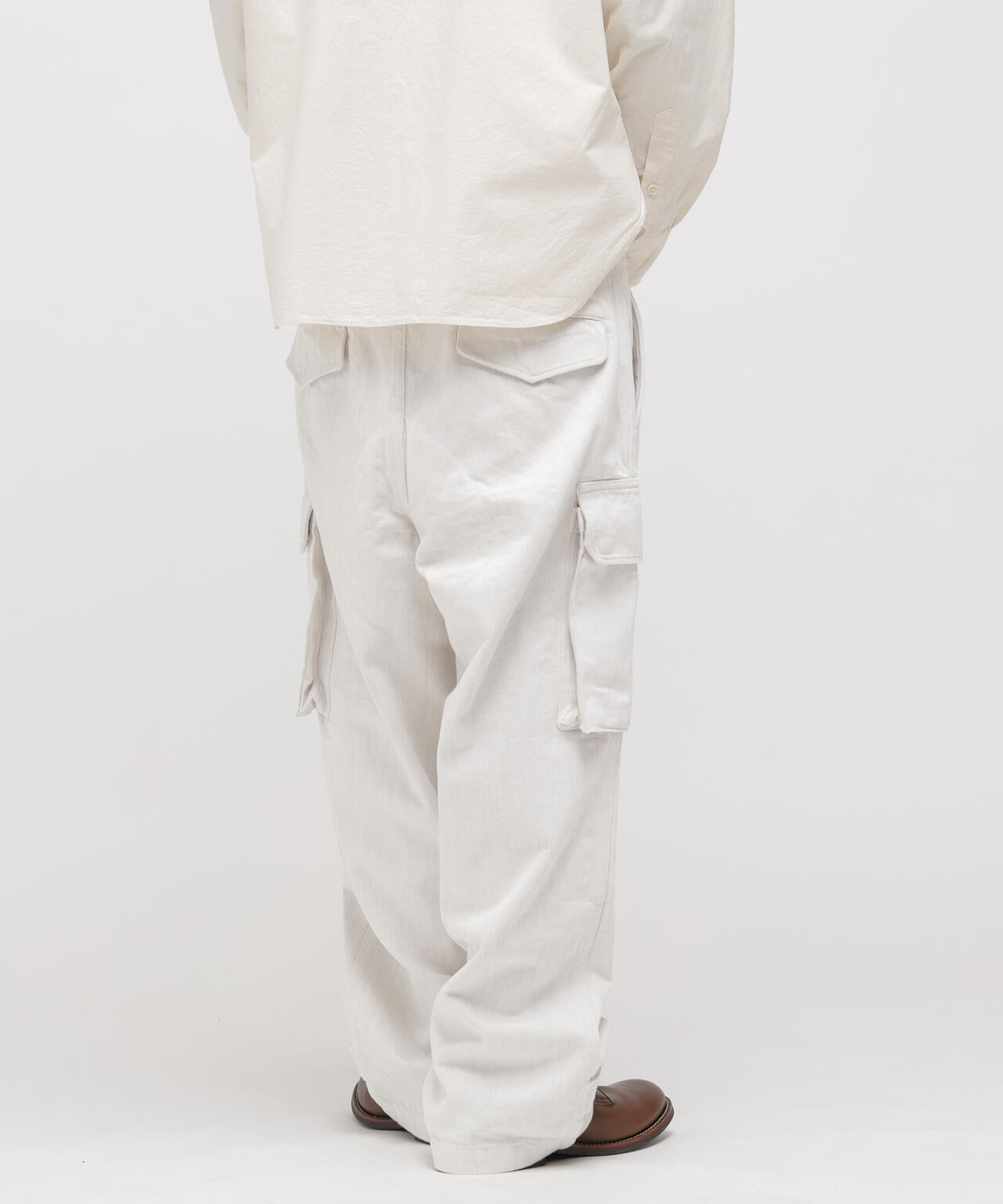 ★TFQP by HANDROOM 6POCKET DENIM CARGO PANT