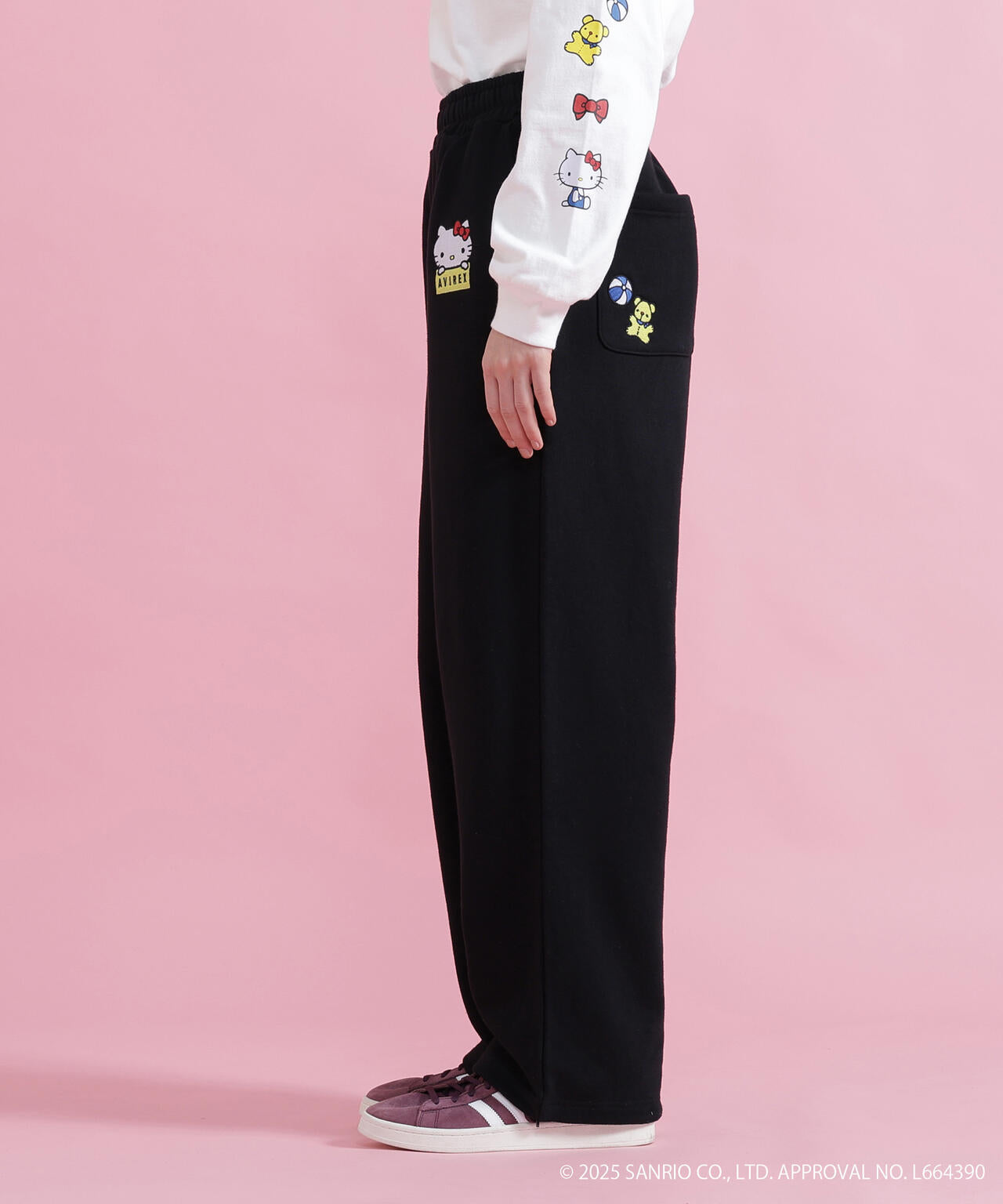 《AVIREX×HELLO KITTY》SWEAT PANTS