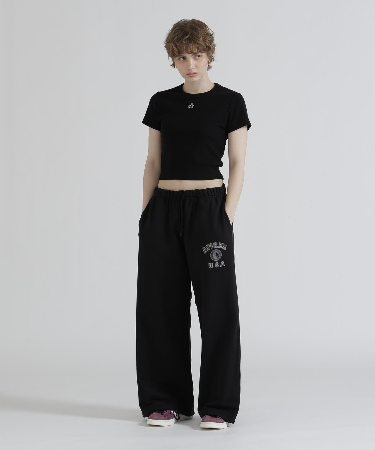 《WOMAN/直営店限定》VARSITY FLAG SWEAT PANTS
