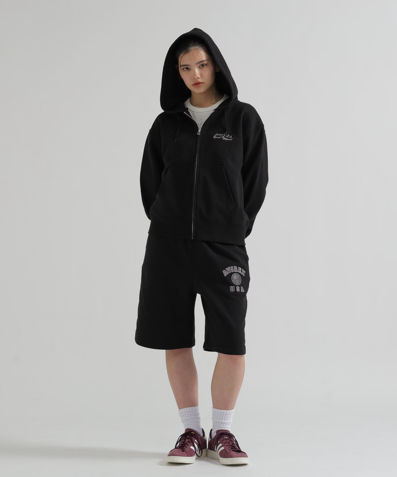 《WOMAN/直営店限定》VARSITY FLAG HARF PANTS