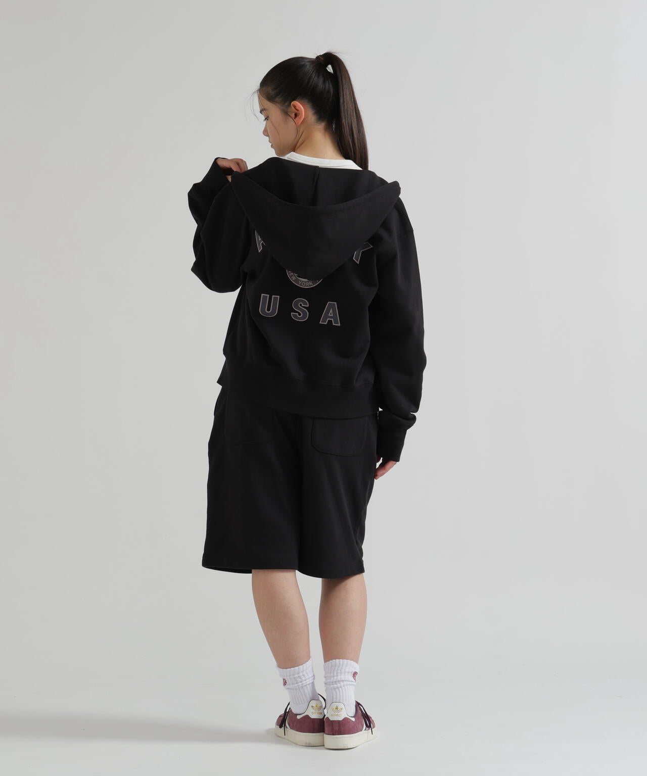 《WOMAN/直営店限定》VARSITY FLAG HARF PANTS