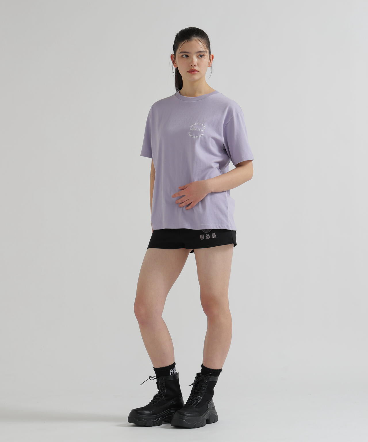《WOMAN/直営店限定》VARSITY FLAG SHORT PANTS