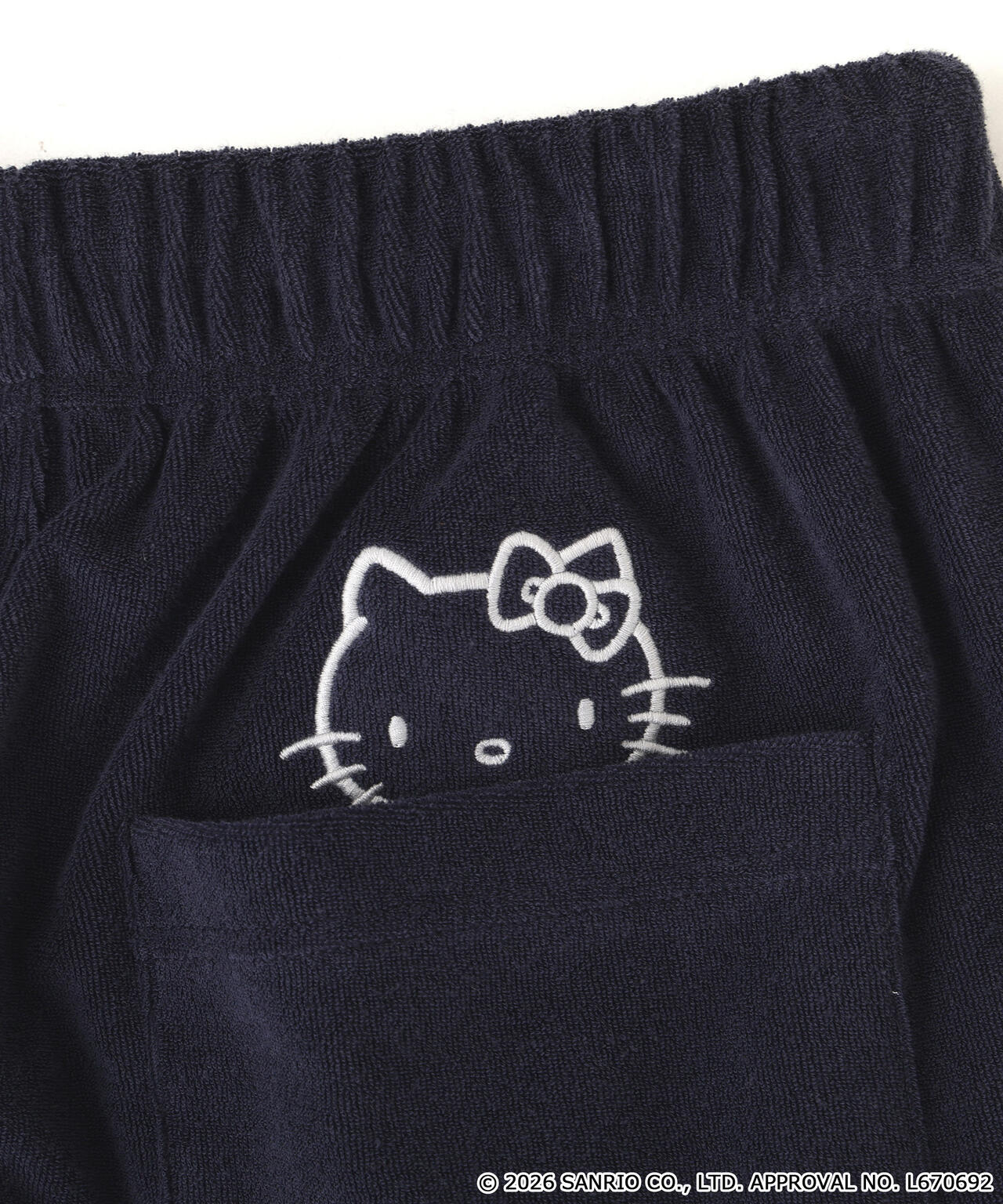 《AVIREX×HELLO KITTY》PILE PANTS