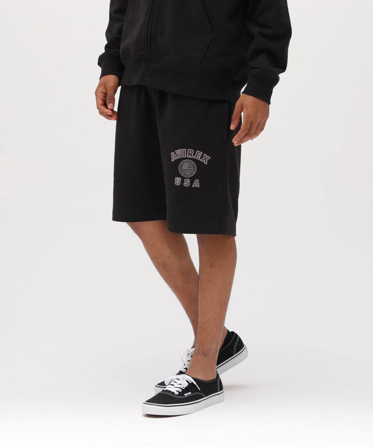 《直営店限定》VARSITY FLAG SWEAT SHORTS