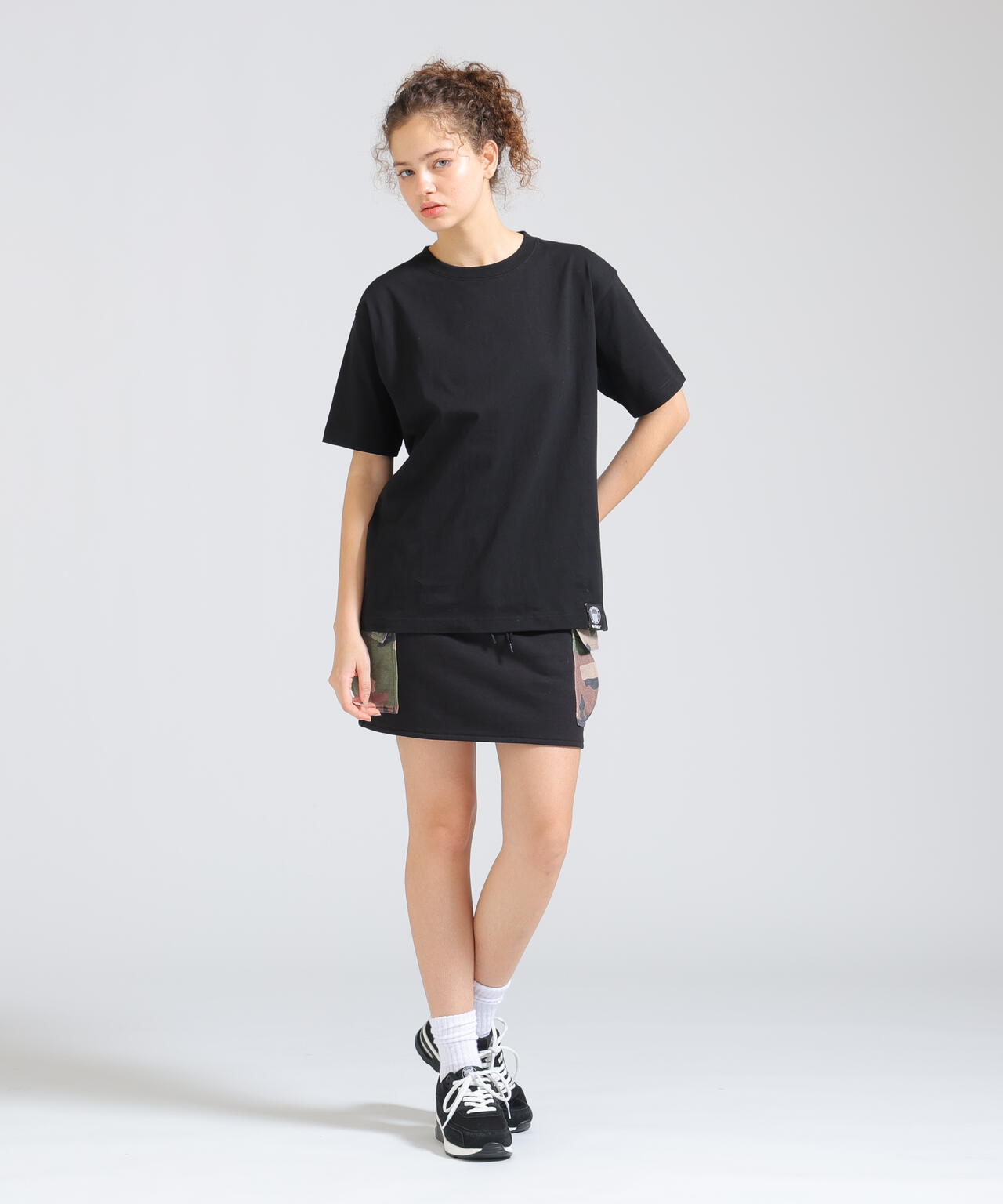 《直営店限定》CAMO SWEAT MINI SKIRT