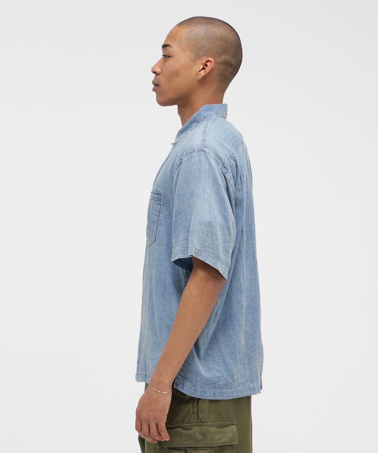 WIND THROUGH DENIM S/S SHIRTS