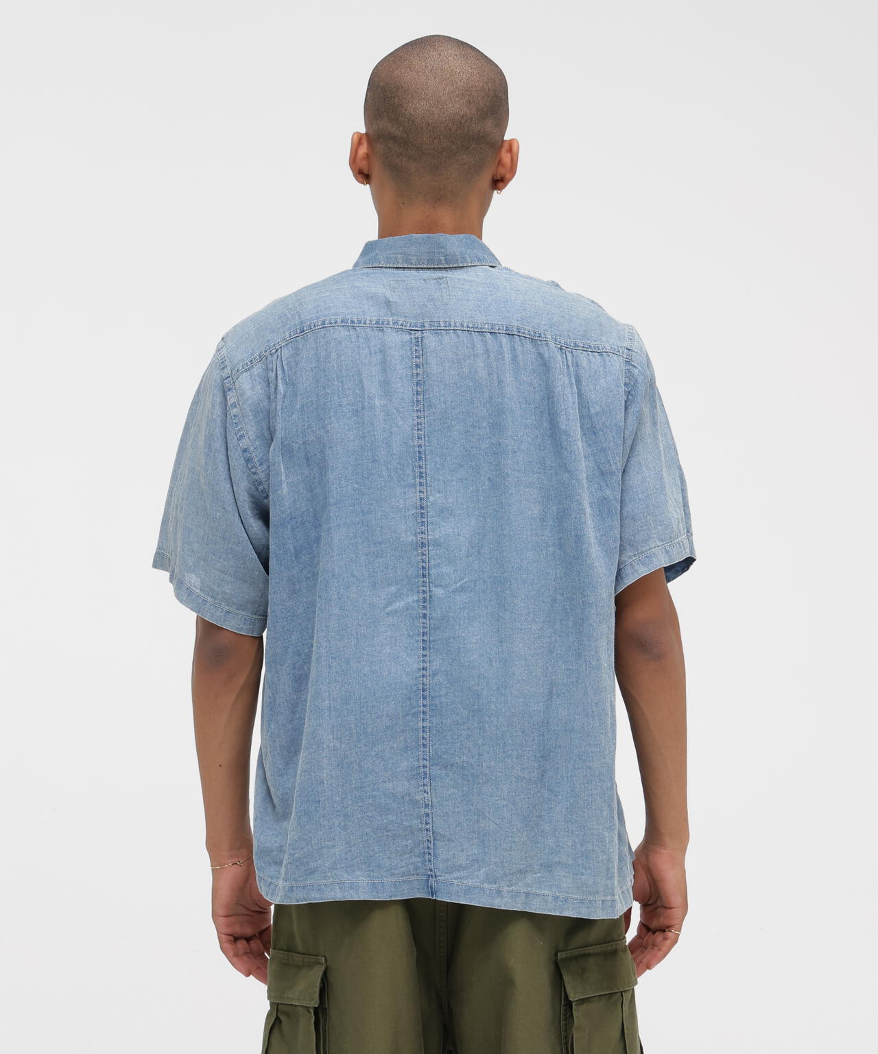 WIND THROUGH DENIM S/S SHIRTS