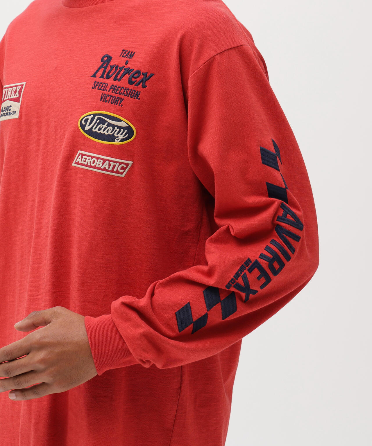 《A.A.R.C》EMBROIDERY L/S T-SHIRT