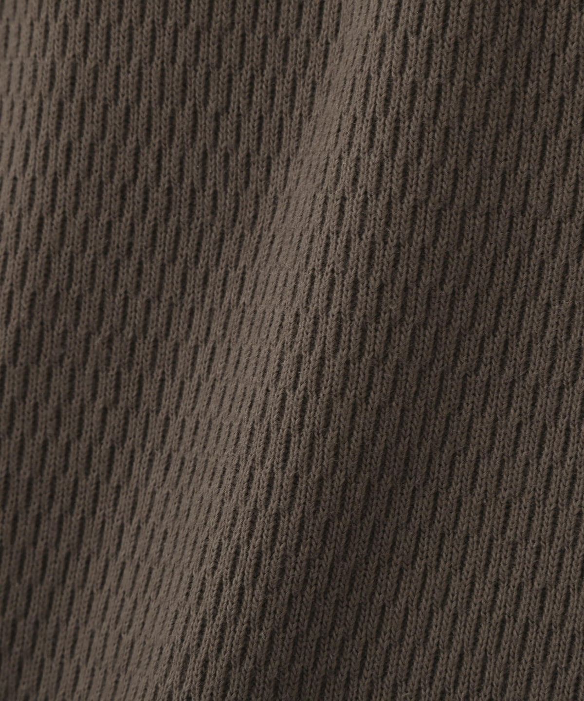 《直営店限定》HONEYCOMB HENLEY NECK L/S T-SHIRT