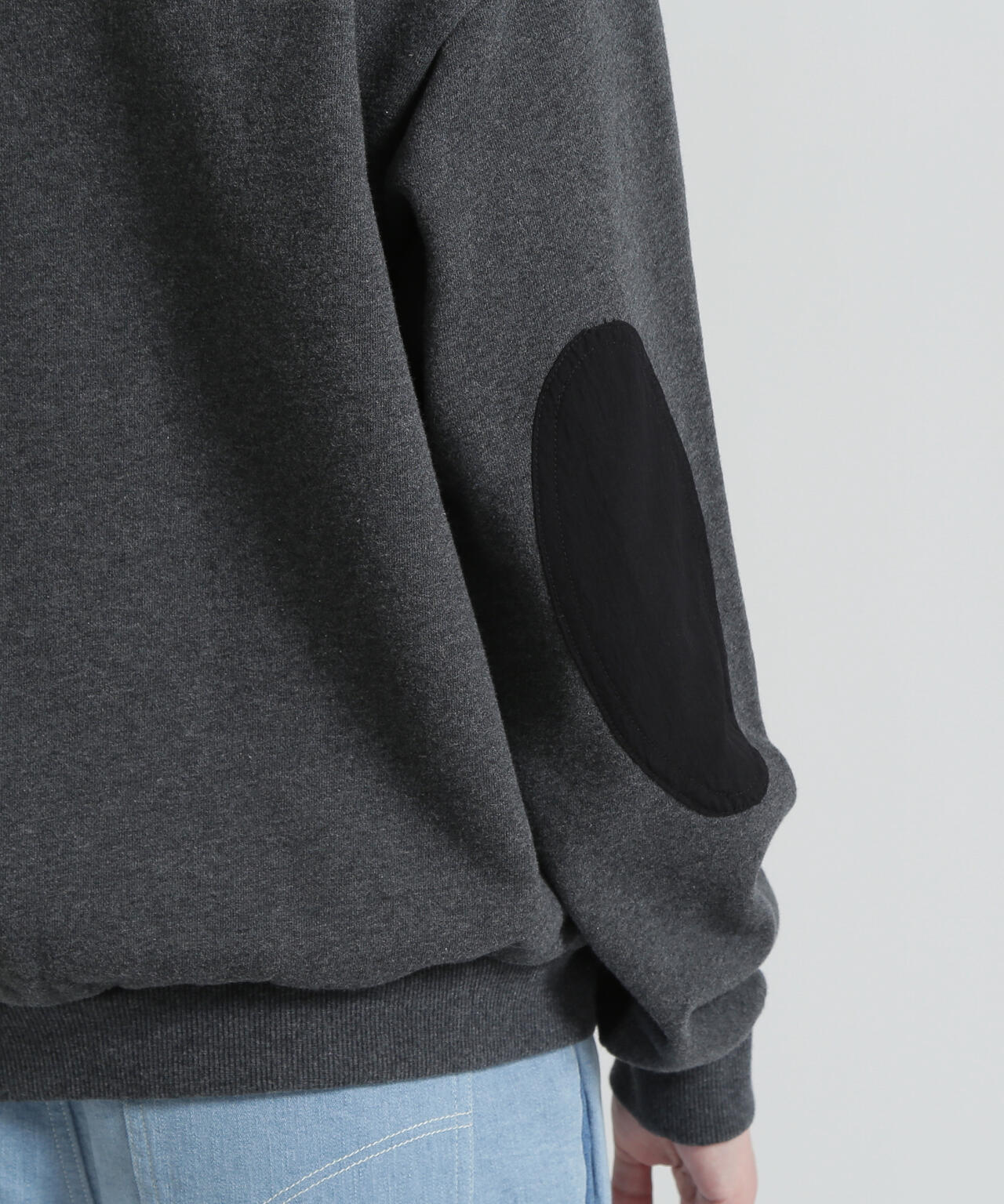 COLOR BLOCK MILITARY PULLOVER