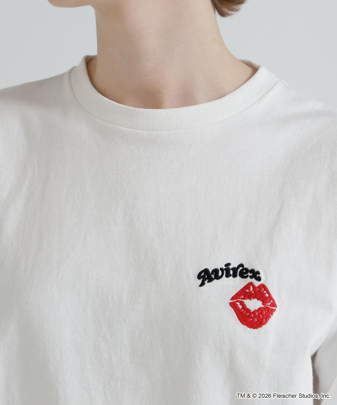 《AVIREX × Betty Boop》LONG SLEEVE T-SHIRT