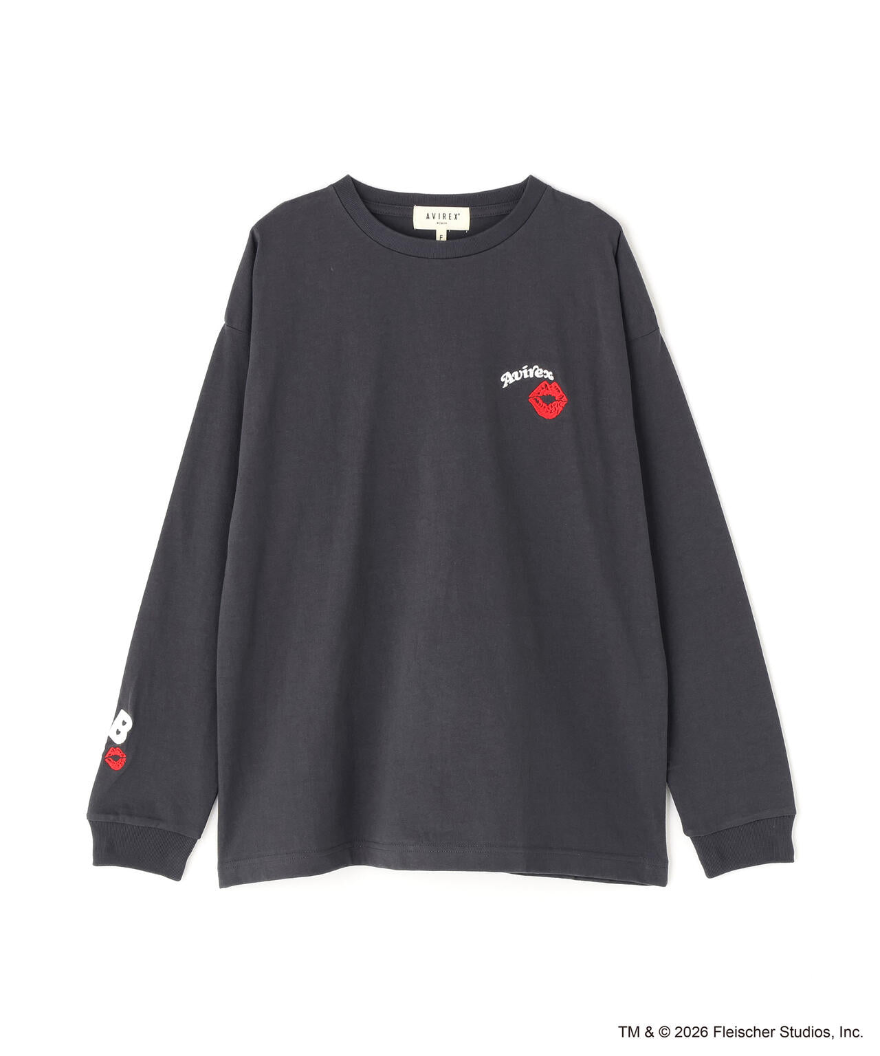 《AVIREX × Betty Boop》LONG SLEEVE T-SHIRT