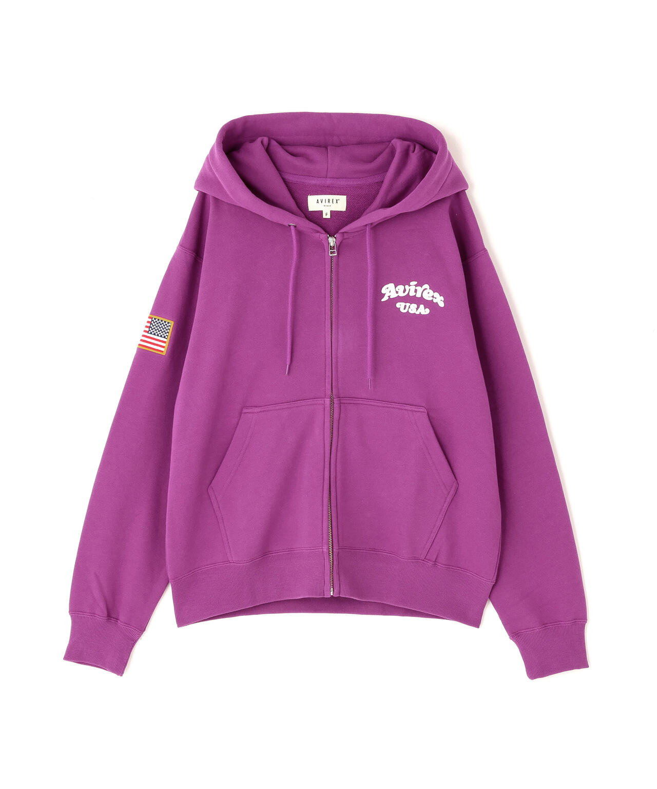 《WOMAN》SAGARA CIRCLE LOGO TOMCAT ZIP PARKA