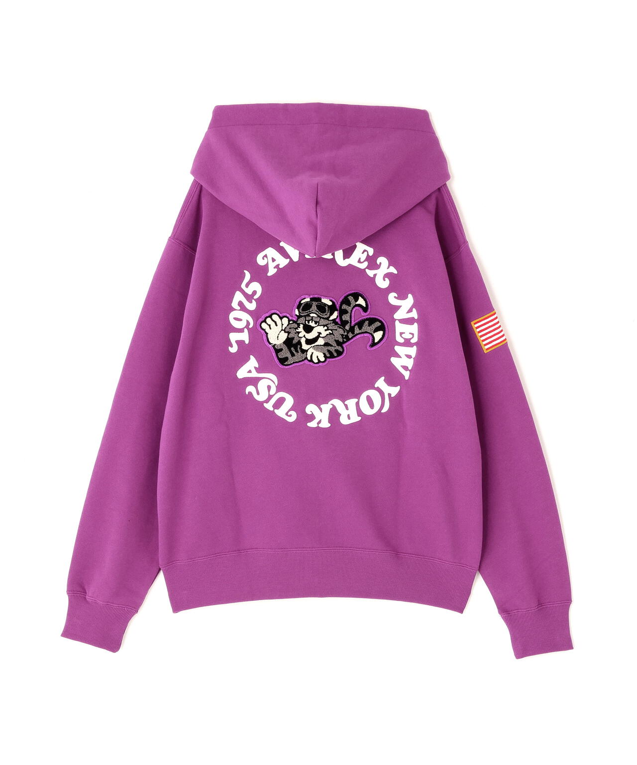 《WOMAN》SAGARA CIRCLE LOGO TOMCAT ZIP PARKA