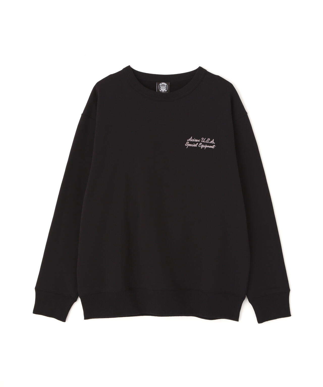 《直営店限定》VARSITY FLAG CREW NECK SWEAT