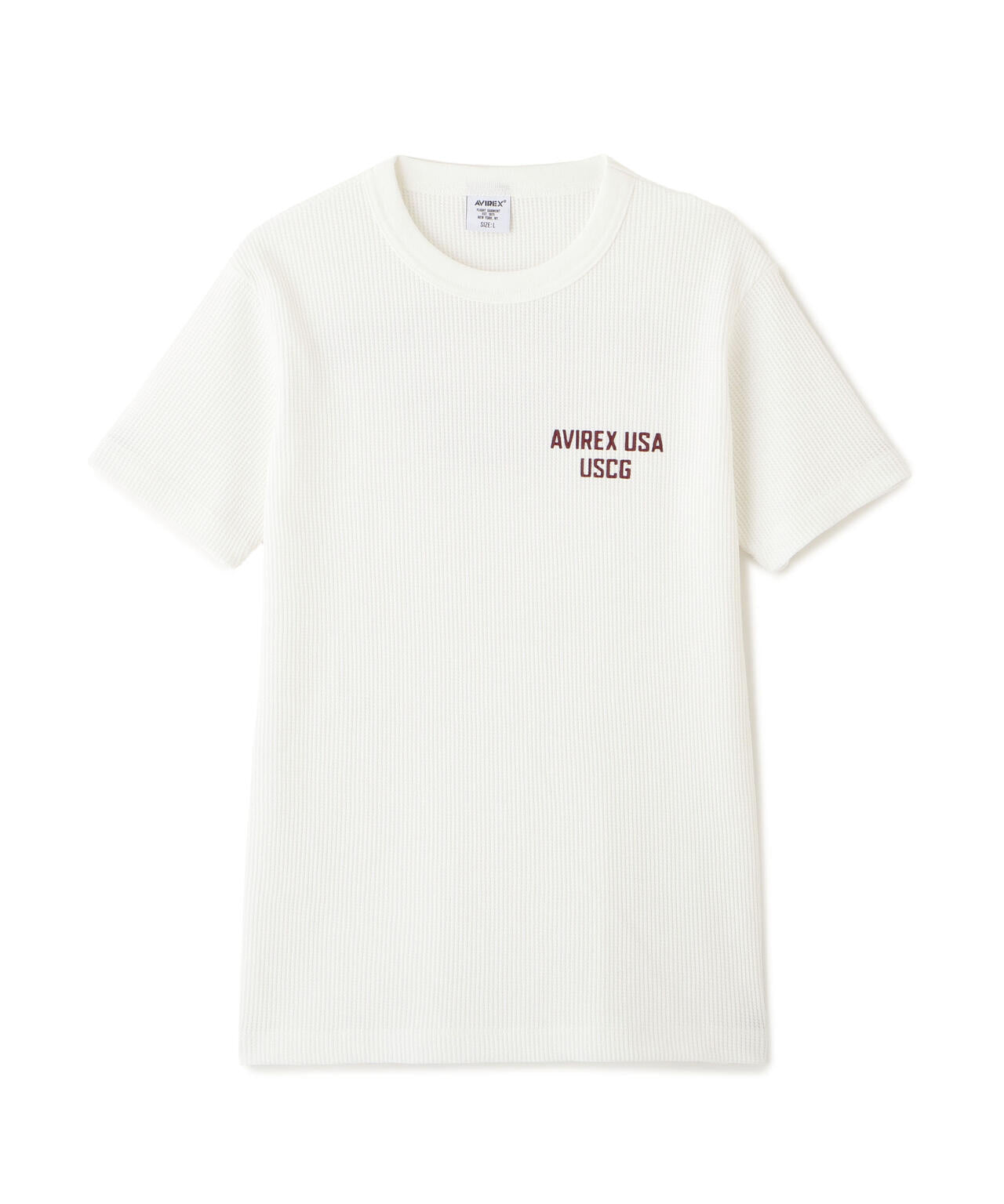 MINI WAFFLE T-SHIRT ”U.S.COAST GUARD”