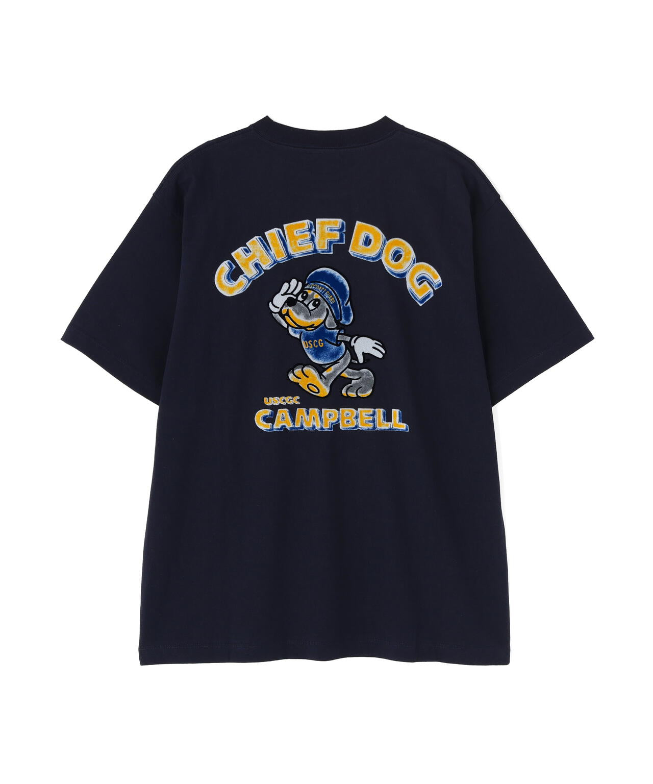 CHIEF DOG FLOCK PRINT T-SHIRT