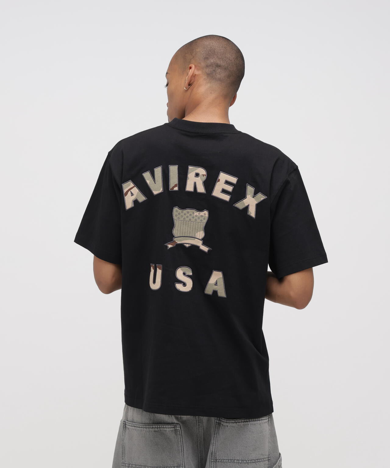 《直営店限定》VARSITY CAMO T-SHIRT