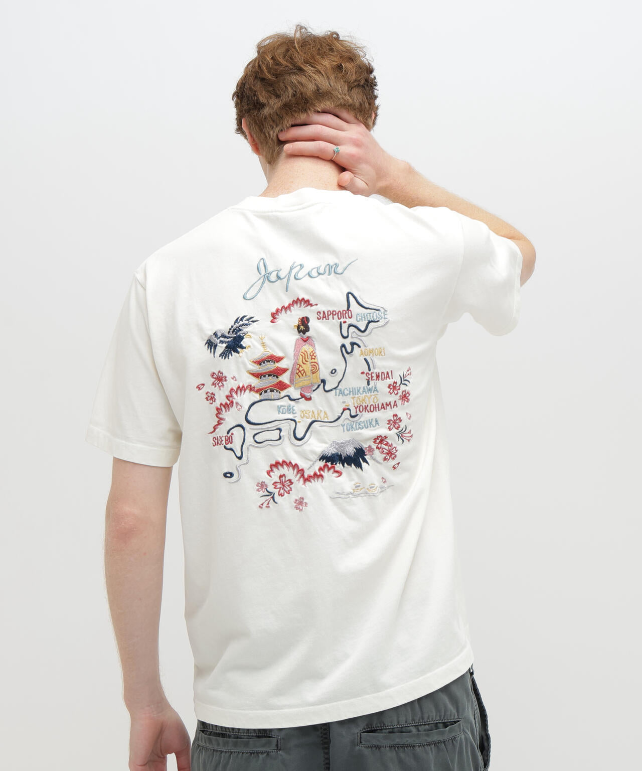 《直営店限定》SOUVENIR T-SHIRT ”MAP”