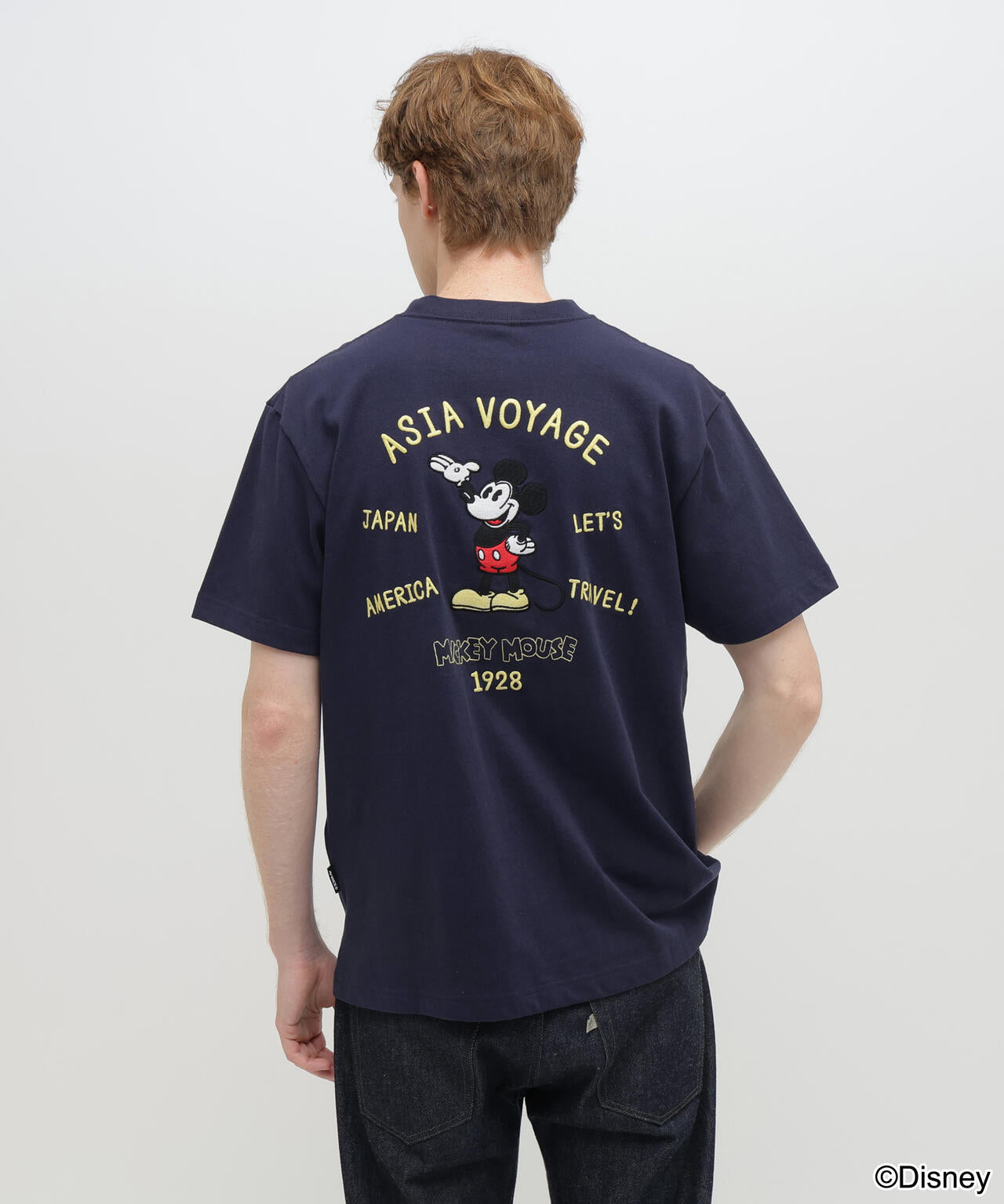《Disney Collection》EMBROIDERY T-SHIRT