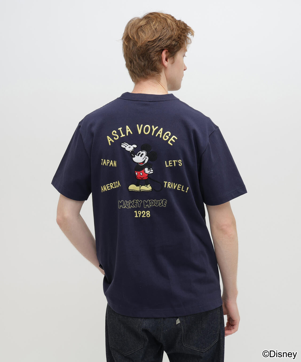 《Disney Collection》EMBROIDERY T-SHIRT