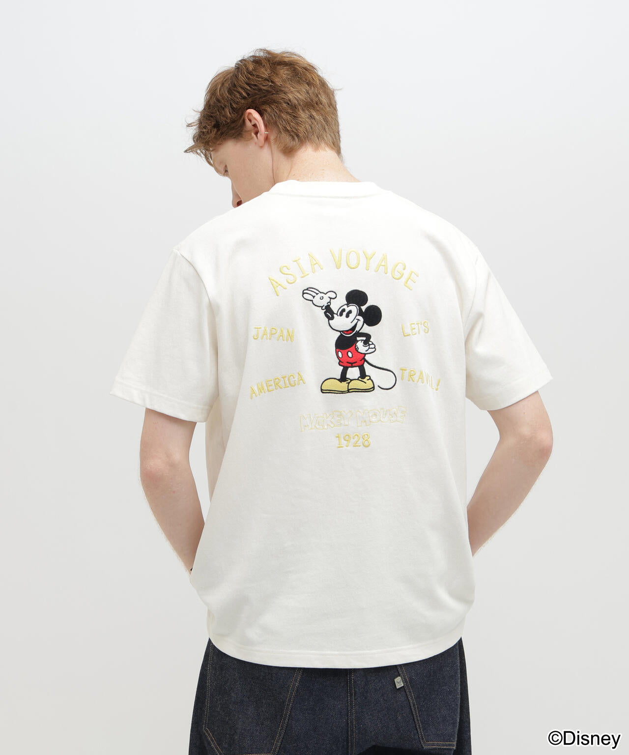 《Disney Collection》EMBROIDERY T-SHIRT