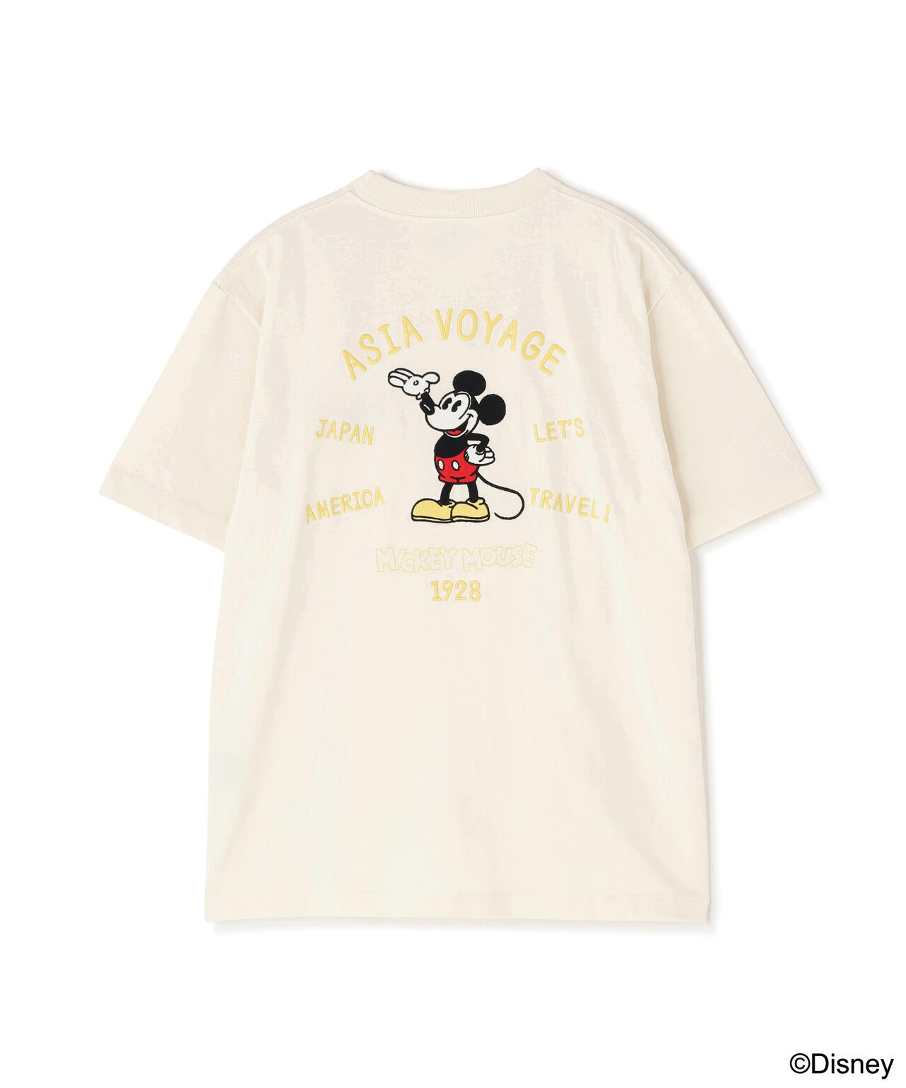 《Disney Collection》EMBROIDERY T-SHIRT