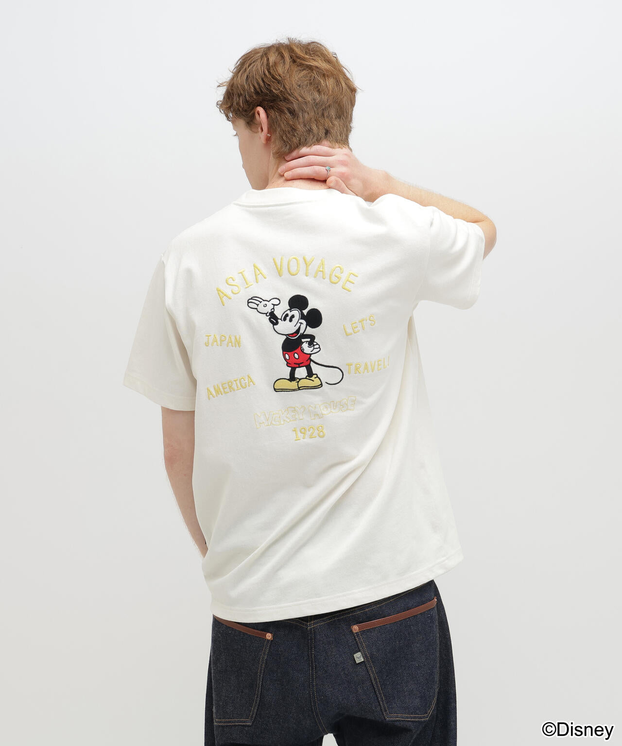 《Disney Collection》EMBROIDERY T-SHIRT