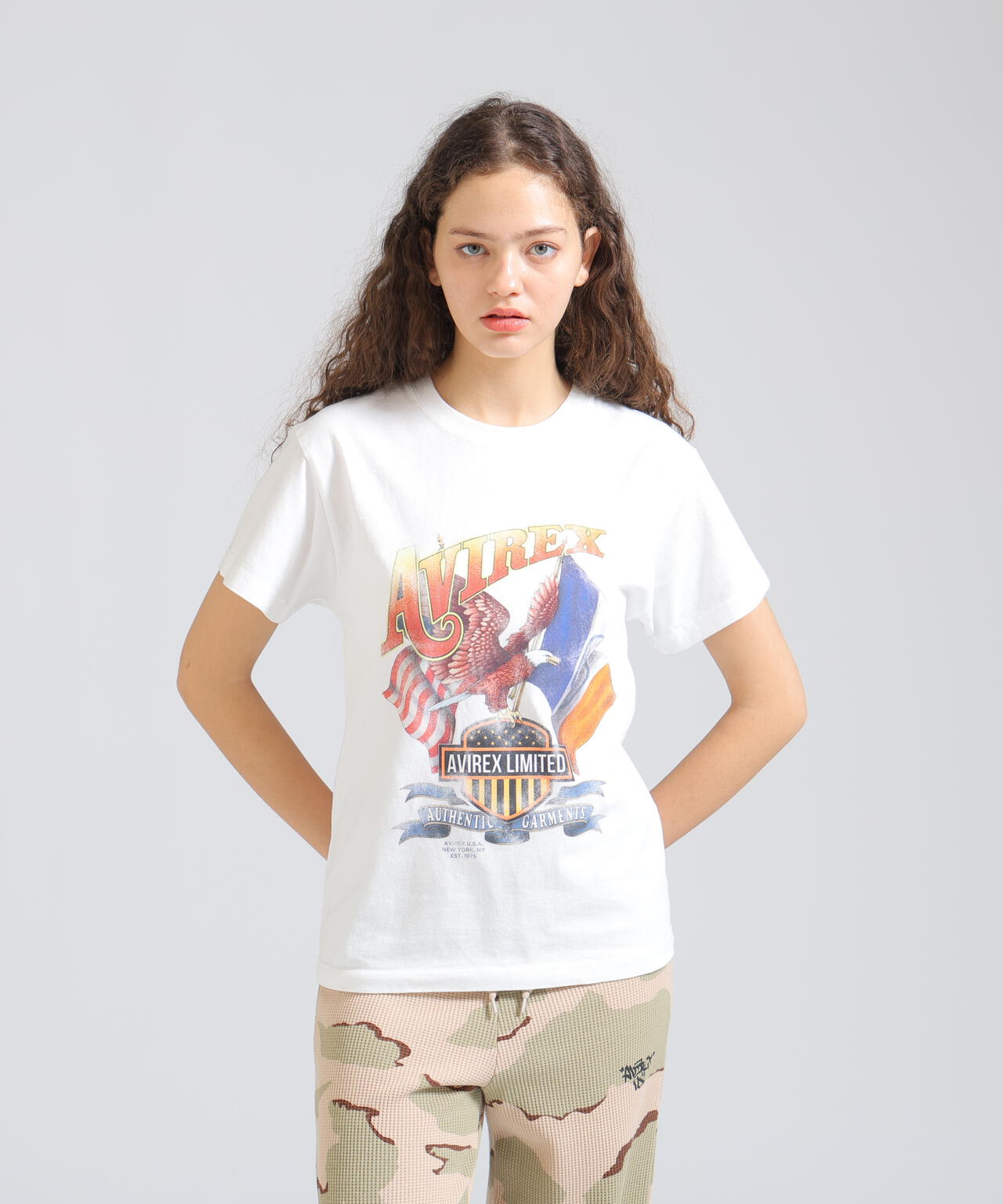 《WOMAN》FADE EAGLE T-SHIRT