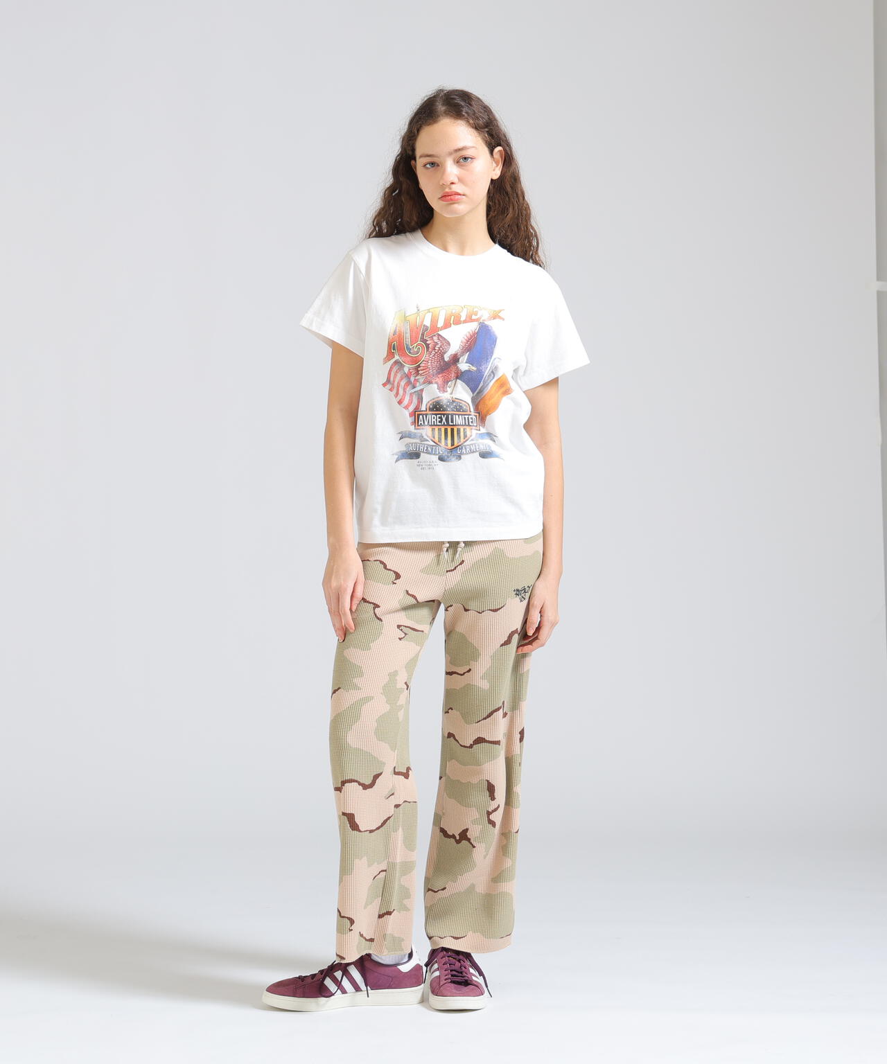 《WOMAN》FADE EAGLE T-SHIRT