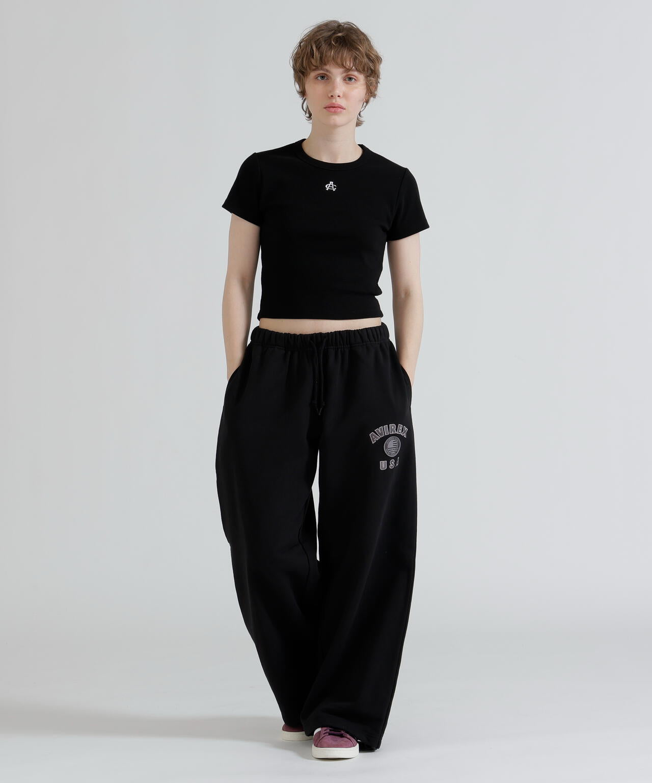 《直営店限定》S/S AC RIB T-SHIRT