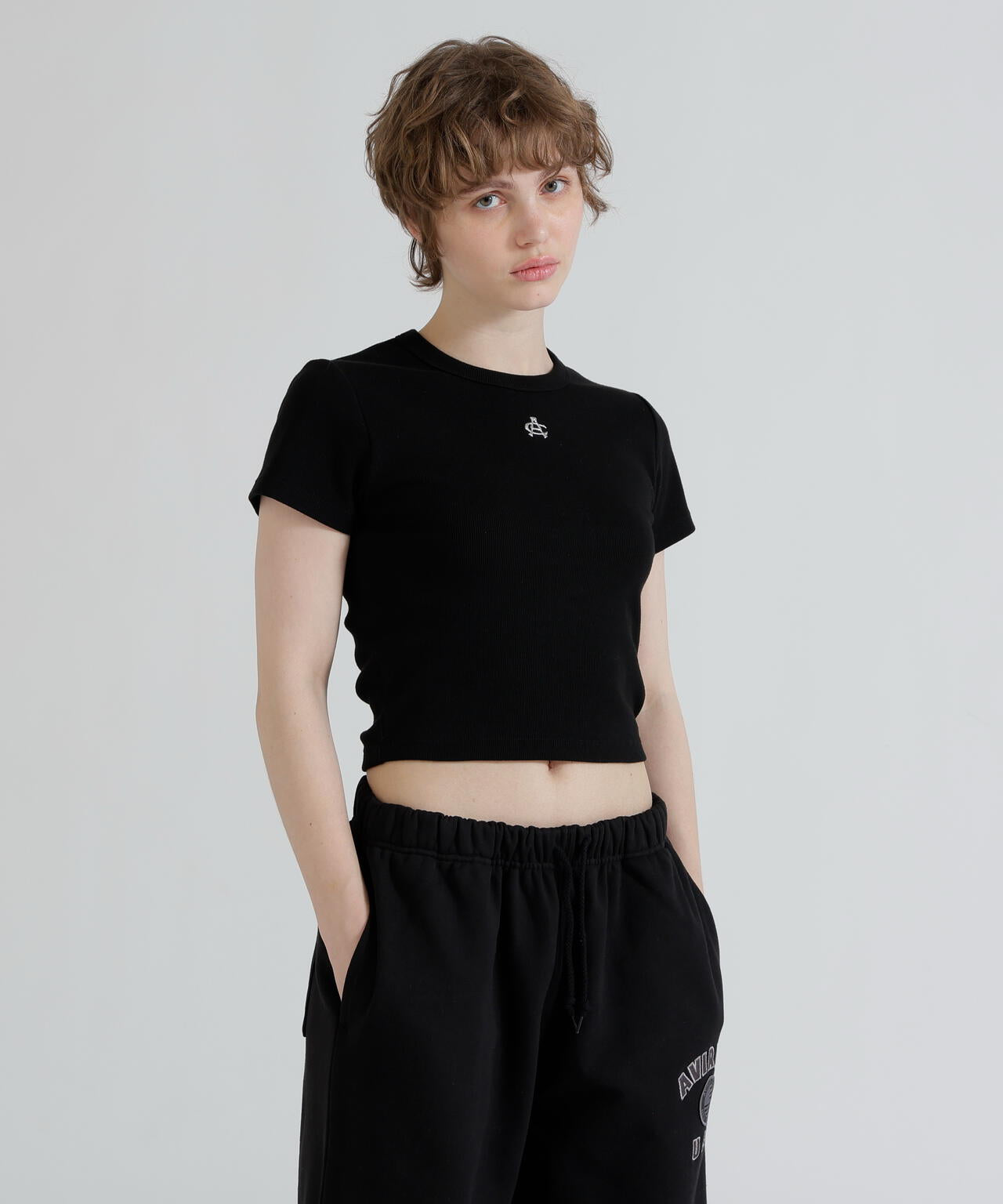 《直営店限定》S/S AC RIB T-SHIRT