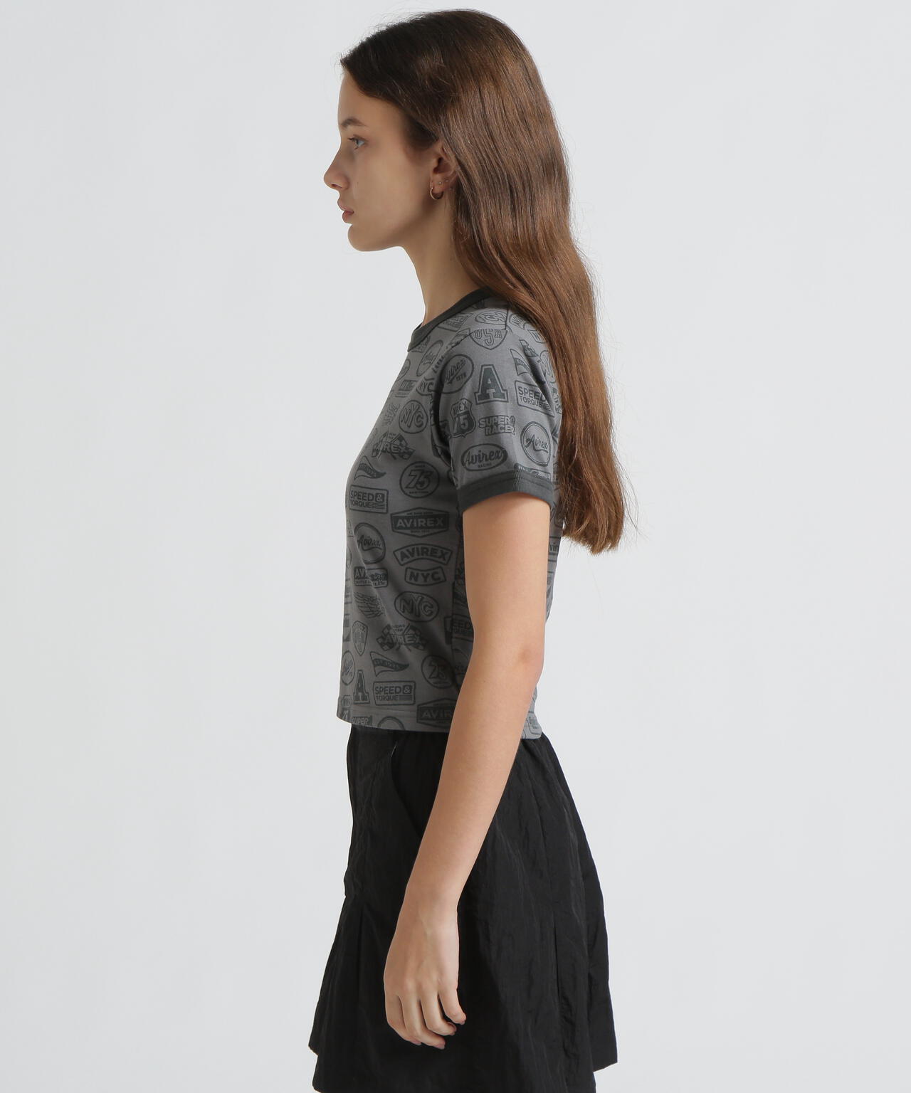 《直営店限定》S/S RINGER PATCH MOTIF FULL PRINT T-SHIRT