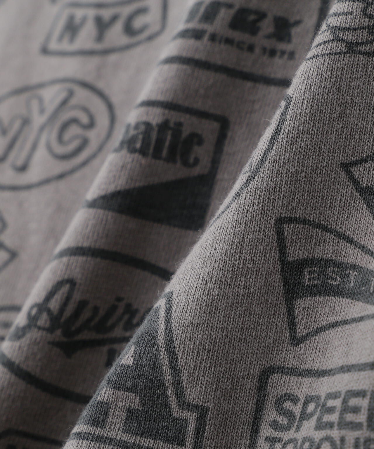 《直営店限定》S/S RINGER PATCH MOTIF FULL PRINT T-SHIRT