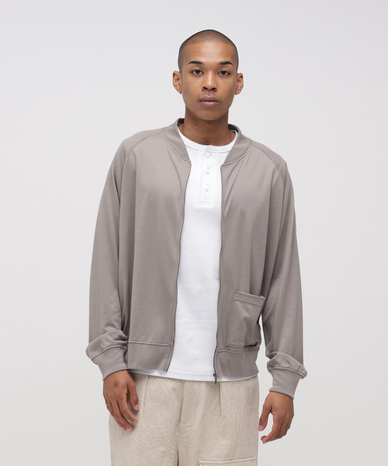 ★TFQP by HANDROOM H/GAUGE WOOL C-2 CARDIGAN